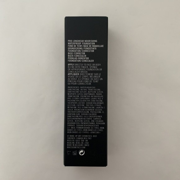 New MAC Pro Longwear Nourishing Waterproof Foundation NW13 New Factory Sealed - Picture 8 of 11